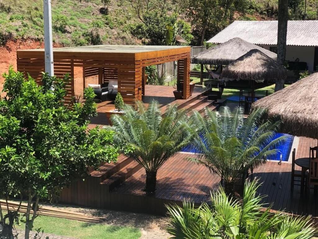 Villa Sítio Cinco Folhas - Marechal Floriano Exterior foto